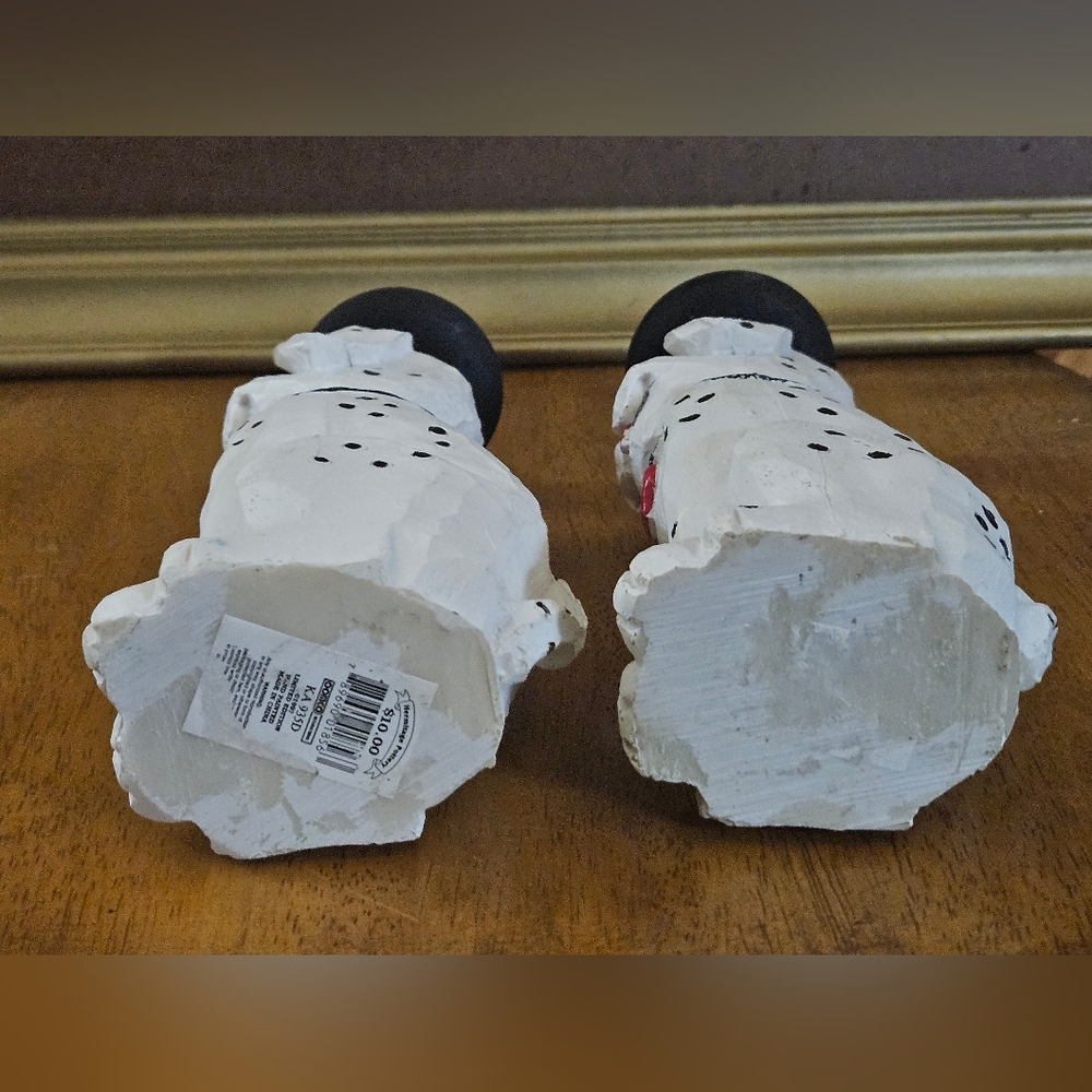 Dalmatian Dog Candle Holders - Black and White - Picture 6 of 9
